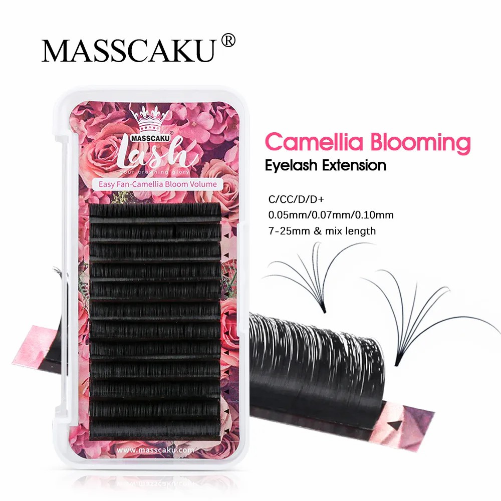 Eyelash Extension Human Hair - MASSCAKU Dễ Dàng Quạt Tập Mega