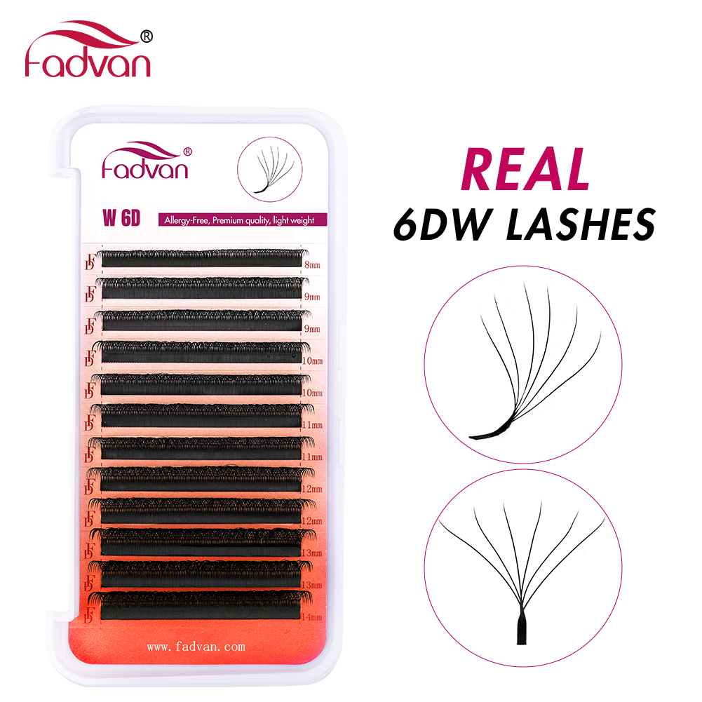 Fadvan Thực 6D W Hàng Mi 0.07  - đánh giá và giá Eyelash Extension For Asian Eyes