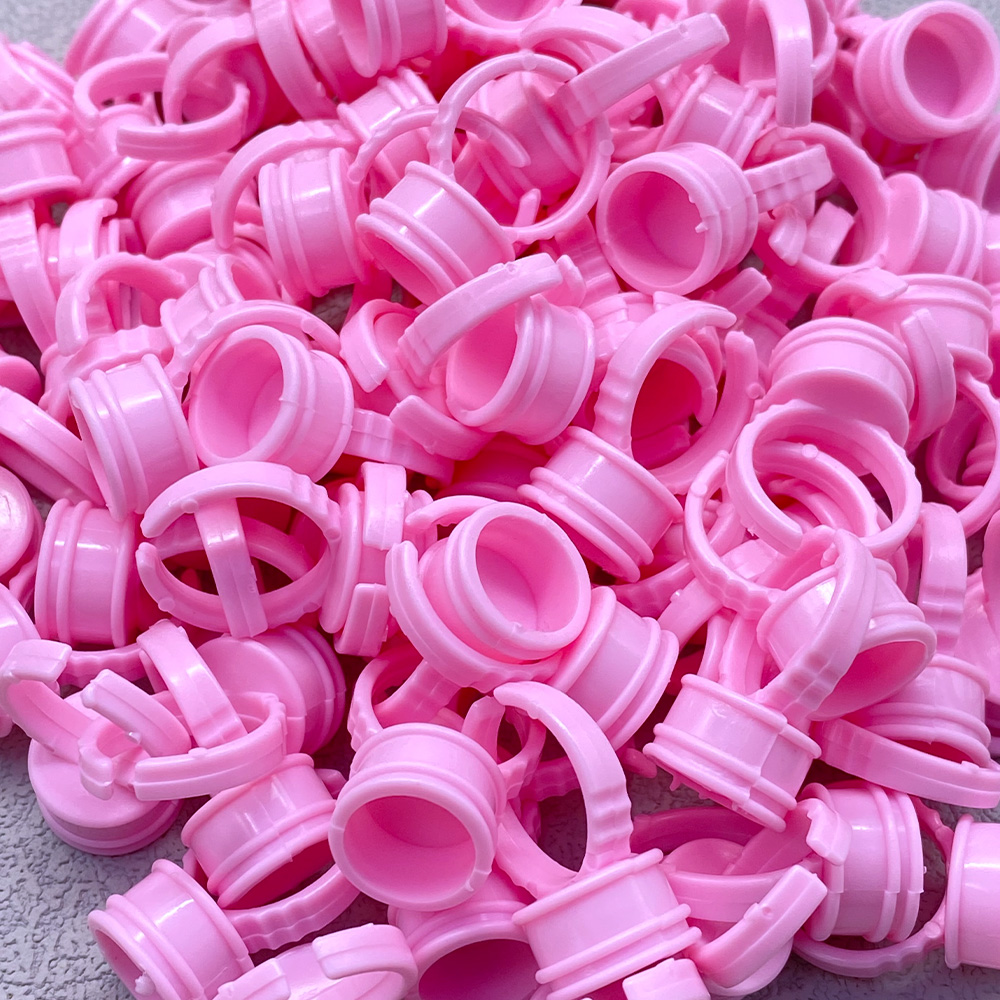 100Pcs Glue Rings For Lashes G - đánh giá và giá Eyelash Extension Look