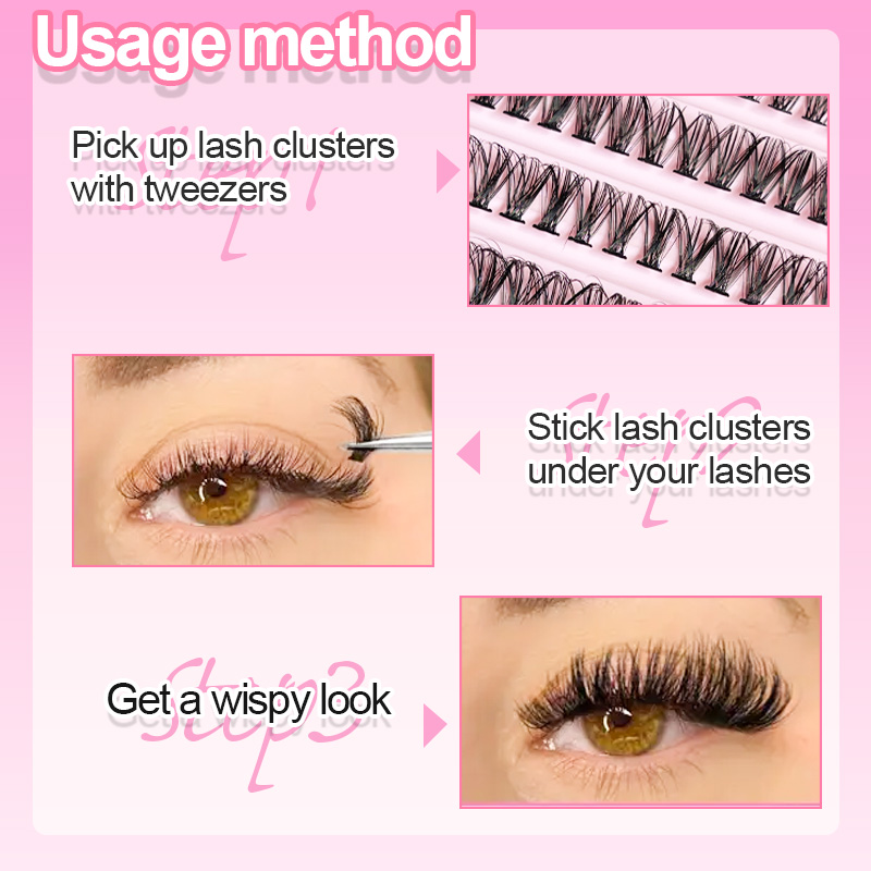 Individual Lashes Eyelash tuft - đánh giá và giá Eyelash Extension For Asian Eyes
