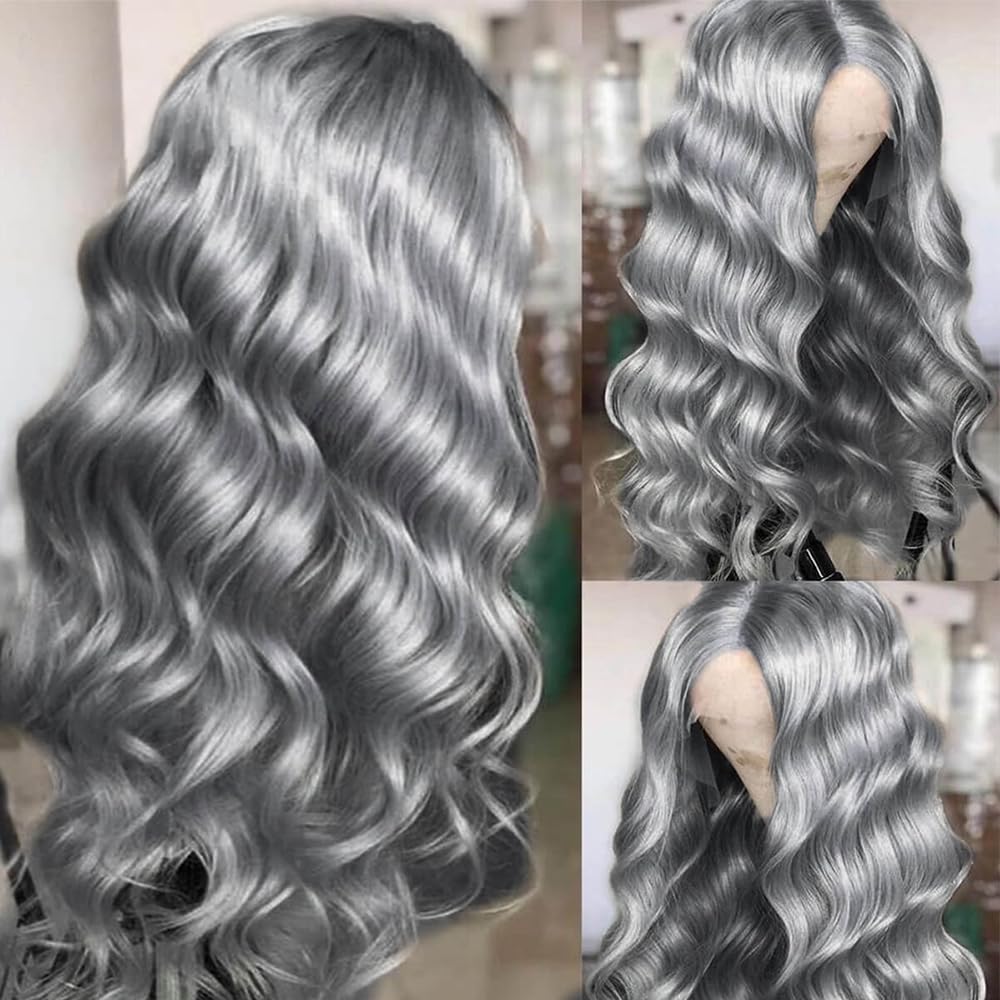 Cosplay Body Wave Silver Grey  - đánh giá và giá Eyelash Extension Natural Look