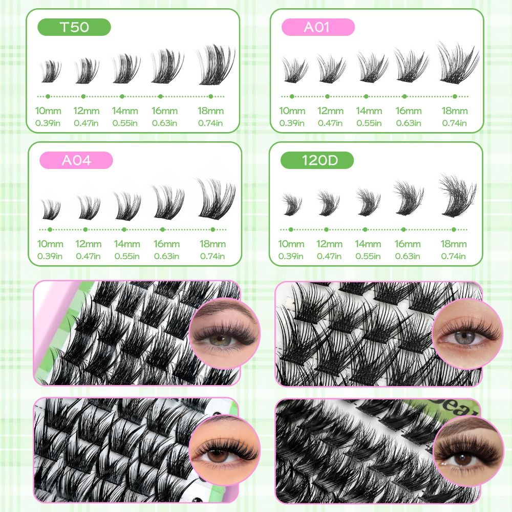 Natural Look False Eyelashes B - đánh giá và giá Eyelash Extension Look