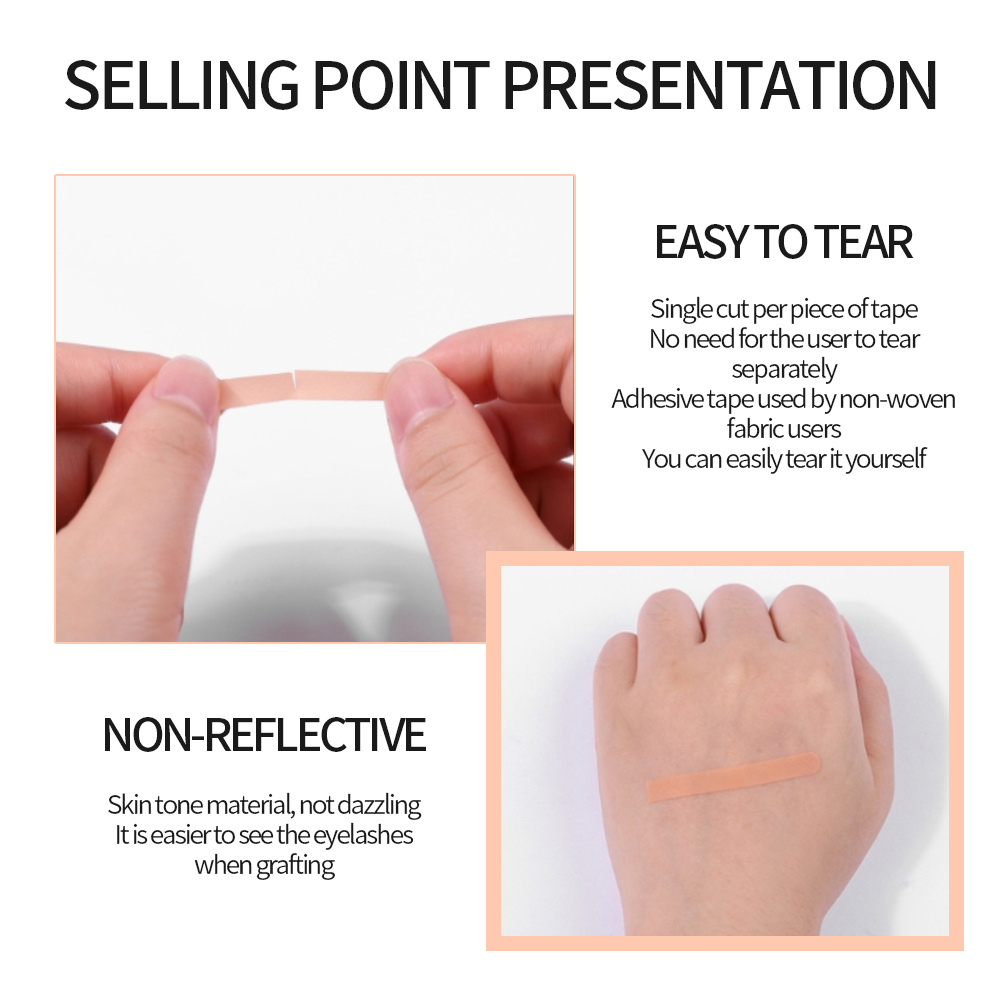 10/20pcs Eyelash Tape Non Wove - đánh giá và giá Eyelash Extension London