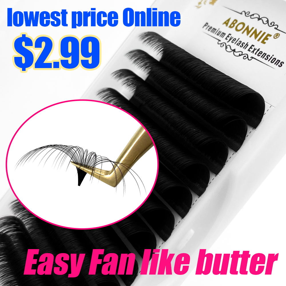 Abonnie 0.03-0.10Mm Dễ Dàng Qu - đánh giá và giá Eyelash Extension For Asian Eyes