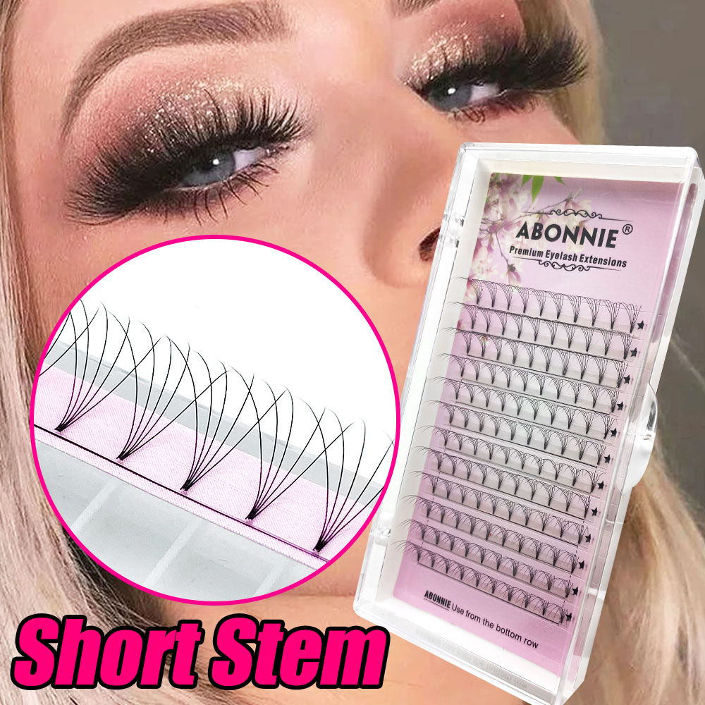 ABONNIE Velvet Short Stem Russ - đánh giá và giá Eyelash Extension Russian