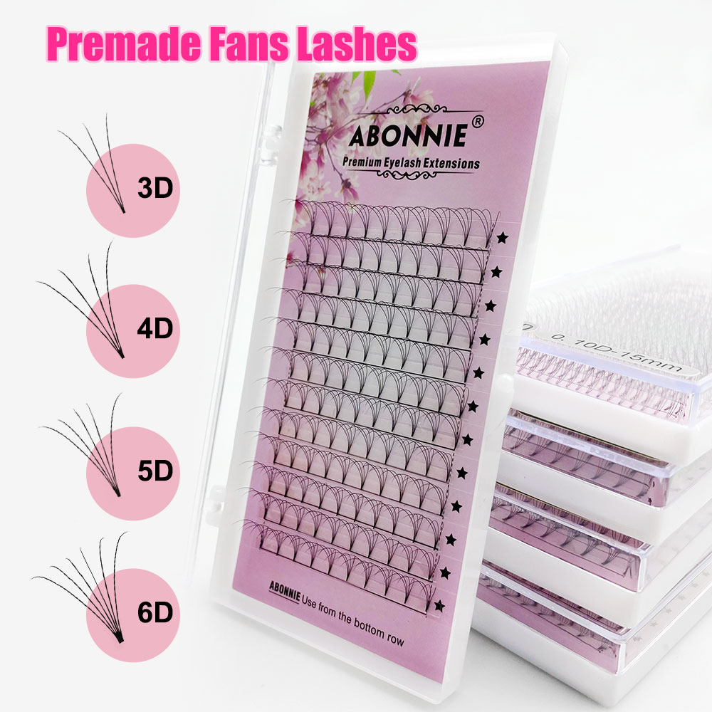ABONNIE Velvet Short Stem Russ - đánh giá và giá Eyelash Extension Russian