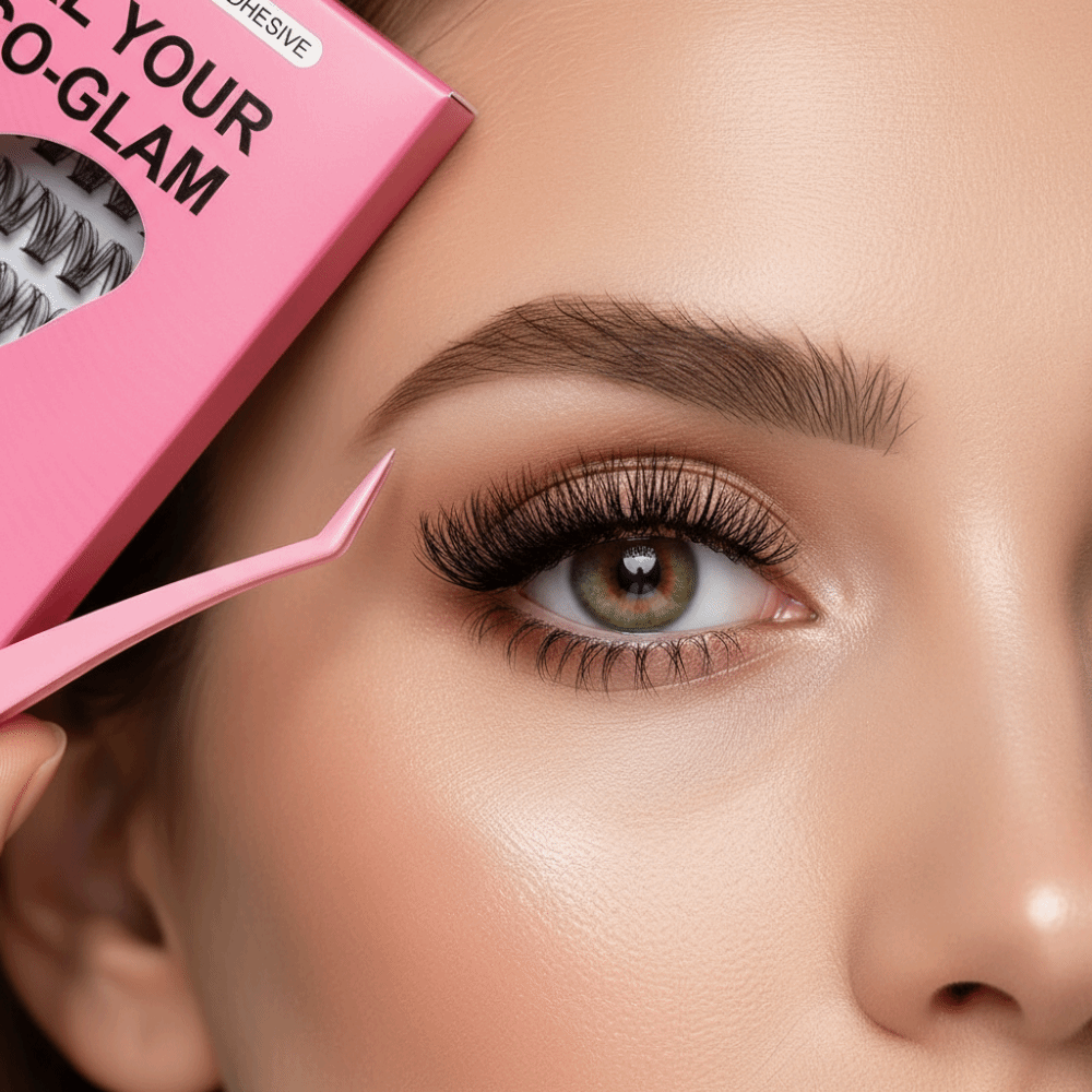 Natural Look DIY Lashes Extens - đánh giá và giá Eyelash Extension Look