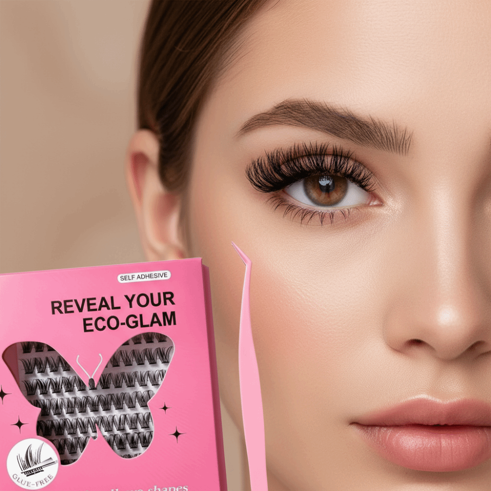 Natural Look DIY Lashes Extens - đánh giá và giá Eyelash Extension Look