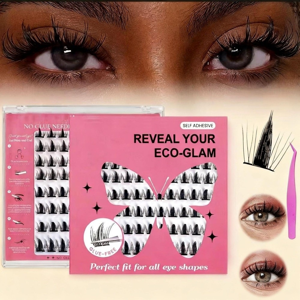 Natural Look DIY Lashes Extens - đánh giá và giá Eyelash Extension Look
