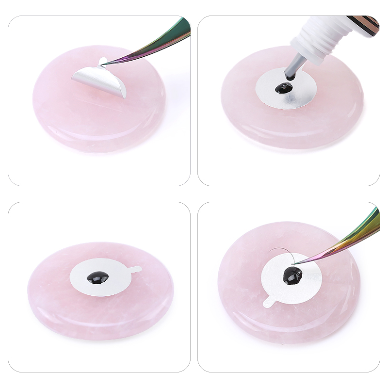 Glue Pallet Eyelashes Extensio - đánh giá và giá Eyelash Extension London
