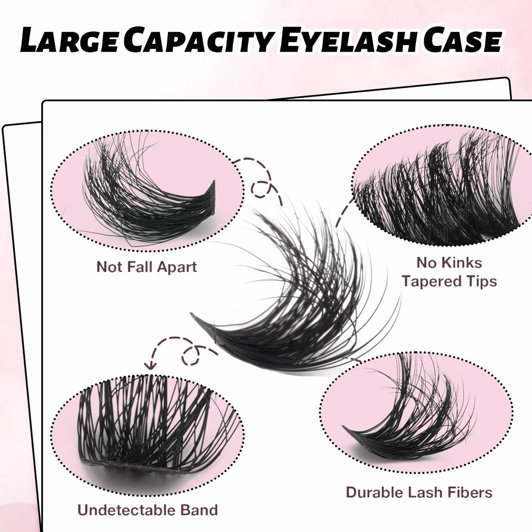32 Rows D Curly Russian DIY Fa - đánh giá và giá Eyelash Extension Russian