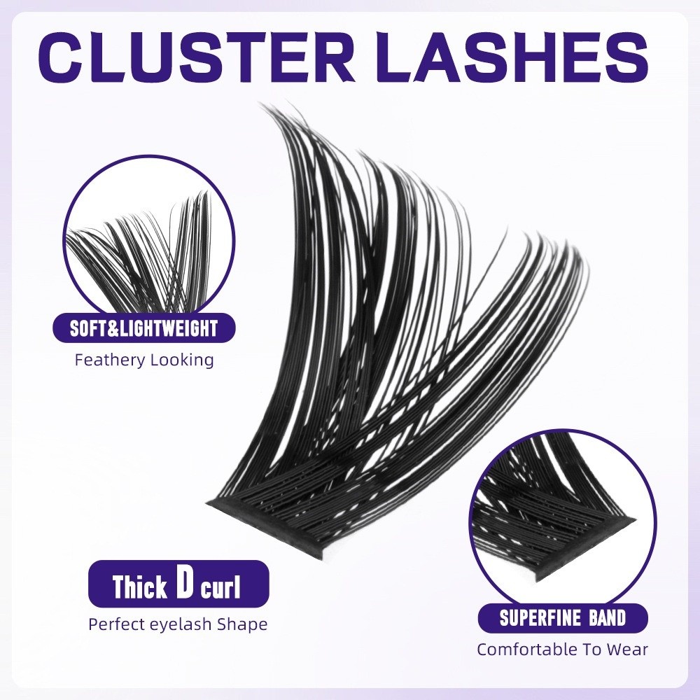 8-18mm Length False Eyelashes  - đánh giá và giá Eyelash Extension Look
