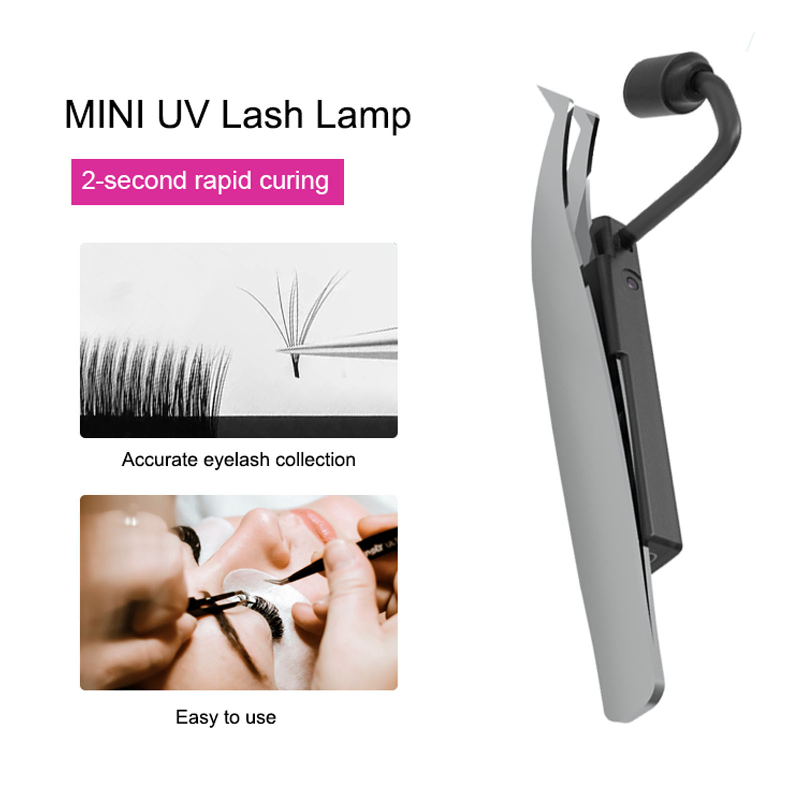 LED Lash Lamp 1W 395nm Fast Gl - đánh giá và giá Eyelash Extension Look
