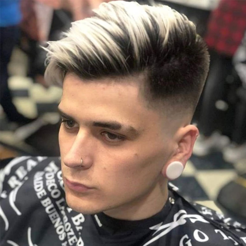 Men's wig Hollywood Style Huma - đánh giá và giá Eyelash Extension Natural Look