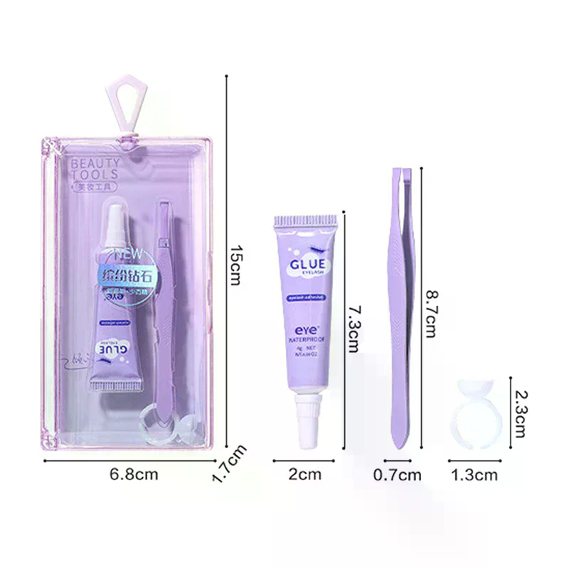 Eyelash Glue With Tweezers Set - đánh giá và giá Eyelash Extension Eye Irritation
