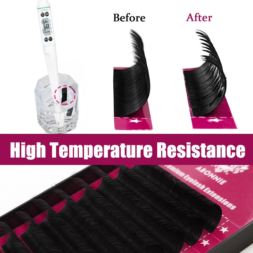 Abonnie 8-17mm Faux Individual - đánh giá và giá Eyelash Extension For Asian Eyes